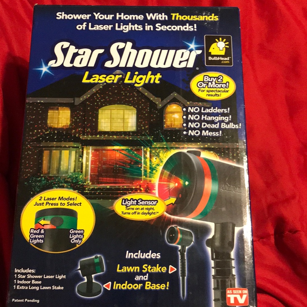 STAR SHOWER LASER LIGHT